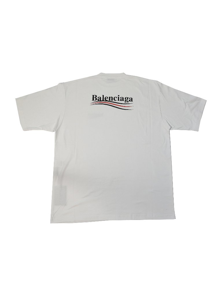 Balenciaga Political Campaign T-Shirts White